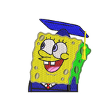 Spongebob with diploma