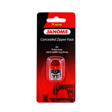 Janome Concealed Zipper Foot 9mm