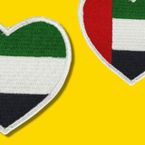 Heart Shaped UAE Flag