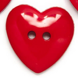 heart shape buttons for clothes