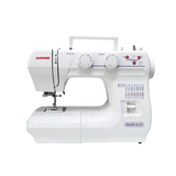 Janome Silver 12LE Sewing Machine with Hard Cover