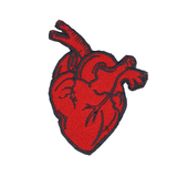 Human Heart Line Art Patch